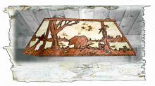 Luma-Spec Lighting 51510 - 33" Long Bear at Lake Oblong Pendant