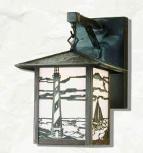 Luma-Spec Lighting 51886 - 13"W Seneca Lighthouse Straight Arm Wall Sconce