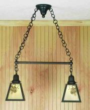 Luma-Spec Lighting 52206 - 26"L Winter Pine 2 LT Island Pendant