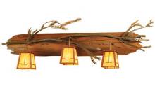 Luma-Spec Lighting 52385 - 38" Wide Pine Branch Valley View 3 LT Vanity Light