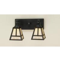 Luma-Spec Lighting 52448 - 17" Wide "T" Mission 2 Light Vanity Bar