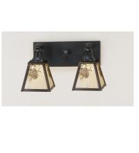 Luma-Spec Lighting 52460 - 14"W Winter Pine 2 LT Vanity Bar