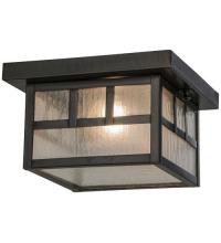 Luma-Spec Lighting 52662 - 10"Sq Hyde Park Double Bar Mission Flushmount