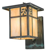 Luma-Spec Lighting 53703 - 9" Wide Hyde Park Single Branch Leaf Wall Sconce