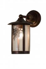 Luma-Spec Lighting 54235 - 8"W Fulton Winter Pine Solid Mount Wall Sconce
