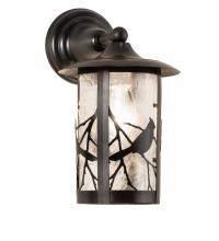 Luma-Spec Lighting 54298 - 8" Wide Fulton Song Bird Solid Mount Wall Sconce