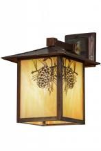 Luma-Spec Lighting 57111 - 9"W Seneca Winter Pine Solid Mount Wall Sconce