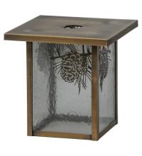 Luma-Spec Lighting 64051 - 9"Sq Hyde Park Winter Pine Shade