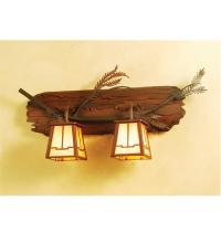 Luma-Spec Lighting 65090 - 24"W Pine Branch Valley View 2 LT Wall Sconce