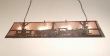 Luma-Spec Lighting 65627 - 72"L Train Oblong Pendant