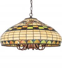 Luma-Spec Lighting 65670 - 23" Wide Tiffany Edwardian Pendant