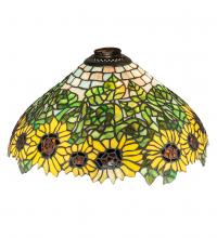 Luma-Spec Lighting 65822 - 15" Wide Wild Sunflower Shade