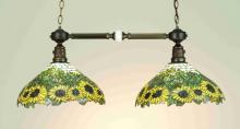 Luma-Spec Lighting 65825 - 35" Long Wild Sunflower 2 LT Island Pendant