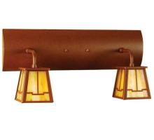 Luma-Spec Lighting 66086 - 18"W Bungalow Valley View 2 LT Vanity Light