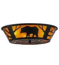 Luma-Spec Lighting 66209 - 22.5"W Bear on the Loose Flushmount