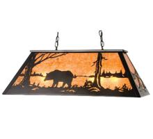 Luma-Spec Lighting 66210 - 48" Long Bear at Lake Oblong Pendant