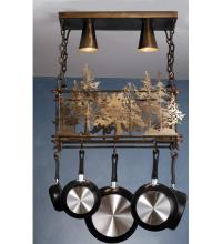 Luma-Spec Lighting 67397 - 24.5" Long Tall Pines Pot Rack