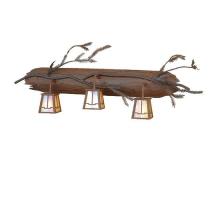 Luma-Spec Lighting 67906 - 38"W Pine Branch Valley View 3 LT Vanity Light