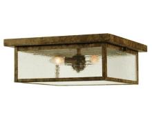 Luma-Spec Lighting 68927 - 17" Square Mission Prime 3 Light Flushmount