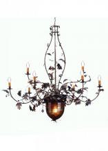 Luma-Spec Lighting 69619 - 63" Wide Greenbriar Oak 9 Light Chandelier