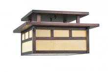 Luma-Spec Lighting 70050 - 12" Square Hyde Park Double Bar Mission Flushmount
