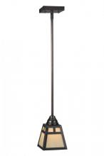 Luma-Spec Lighting 70059 - 6"Sq "T" Mission Mini Pendant