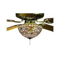Luma-Spec Lighting 72650 - 16" Wide Tiffany Turning Leaf Fan Light Fixture