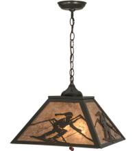 Luma-Spec Lighting 74104 - 16"Sq Alpine Pendant