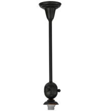 Luma-Spec Lighting 74125 - 5"W Revival Craftsman Brown on Brass Deco Ball Pendant Hardware