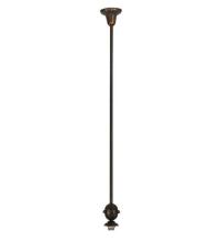 Luma-Spec Lighting 74257 - 5"W Revival Vintage Copper 1 LT Deco Ball Pendant Hardware