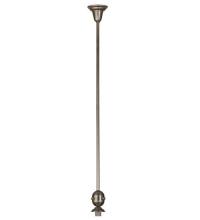 Luma-Spec Lighting 74258 - 5"W Revival Brushed Nickel Deco Ball Pendant Hardware