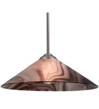 Luma-Spec Lighting 74580 - 18"W Chambord Swirl Fused Glass Pendant