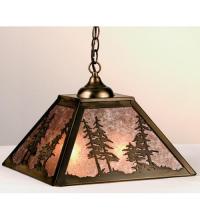 Luma-Spec Lighting 76318 - 16"Sq Tall Pines Pendant