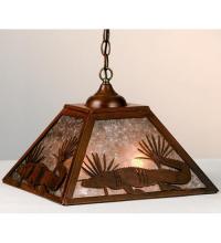Luma-Spec Lighting 76322 - 16"Sq Alligator Pendant