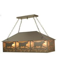 Luma-Spec Lighting 77924 - 50"L Personalized Chimney Rock Oblong Pendant
