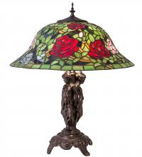 Luma-Spec Lighting 78364 - 24" High Tiffany Rosebush Table Lamp