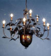 Luma-Spec Lighting 79860 - 39"W Greenbriar Oak 9 Arm Chandelier