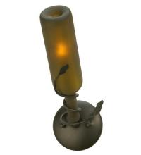 Luma-Spec Lighting 79869 - 5"W Tuscan Vineyard Frosted Green Wine Bottle Wall Sconce