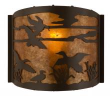 Luma-Spec Lighting 81076 - 12"W Ducks in Flight Wall Sconce
