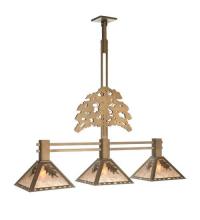 Luma-Spec Lighting 81117 - 45"L Oak Tree Oak Leaf 3 LT Island Pendant