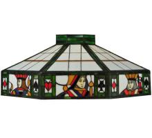Luma-Spec Lighting 81446 - 24" Wide Poker Face Shade