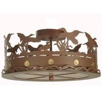 Luma-Spec Lighting 81507 - 16"W Ducks in Flight Flushmount
