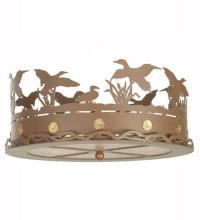 Luma-Spec Lighting 81509 - 16"W Ducks in Flight Fan Light Fixture