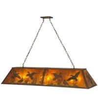 Luma-Spec Lighting 81741 - 61"L Ducks in Flight Oblong Pendant