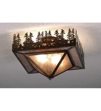 Luma-Spec Lighting 82111 - 19"Sq Pine Lake Flushmount