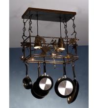 Luma-Spec Lighting 82160 - 24"L Oak Leaf & Acorn Pot Rack