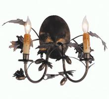 Luma-Spec Lighting 82366 - 16"W Oak Leaf & Acorn 2 LT Wall Sconce
