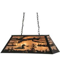 Luma-Spec Lighting 82372 - 33"L Loon Oblong Pendant