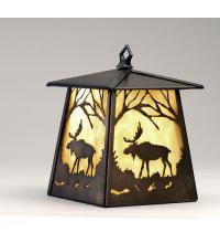 Luma-Spec Lighting 82636 - 7" Wide Moose at Dawn Hanging Wall Sconce