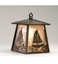 Luma-Spec Lighting 82646 - 7" Wide Sailboat Hanging Wall Sconce